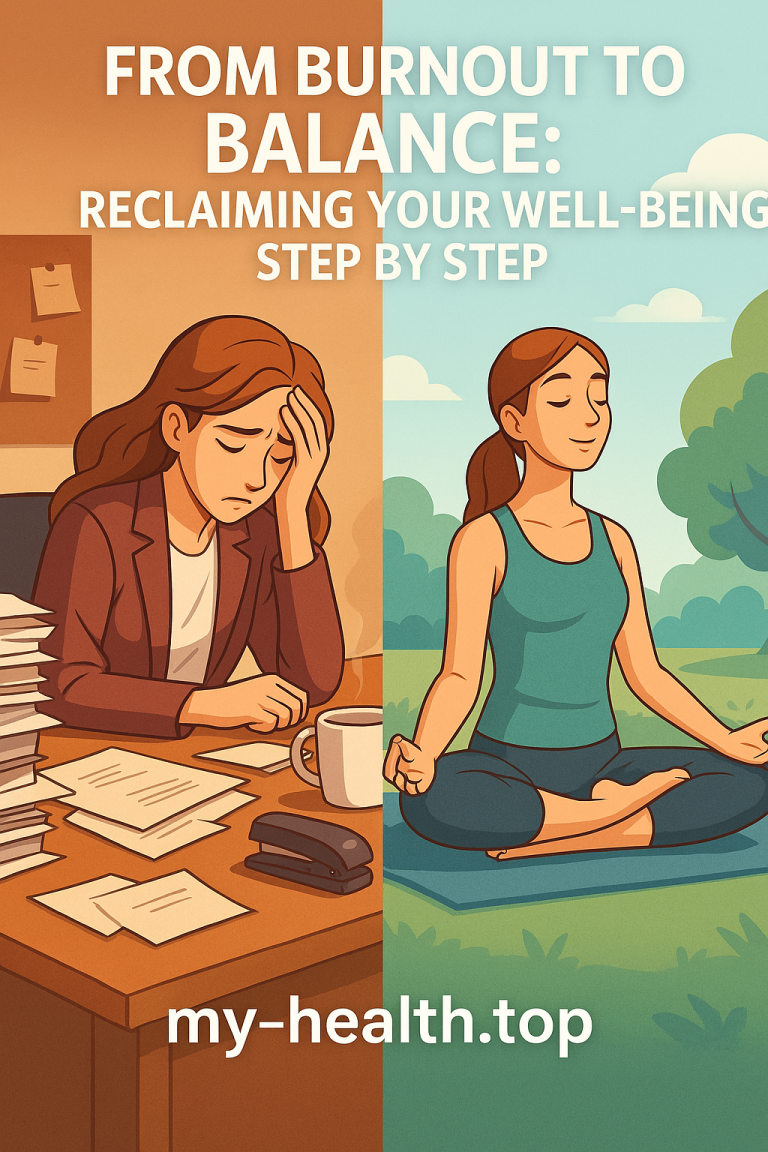 from burnout to balance reclaiming your well-being step by step