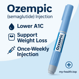 A healthcare professional preparing an Ozempic injection for patient treatment