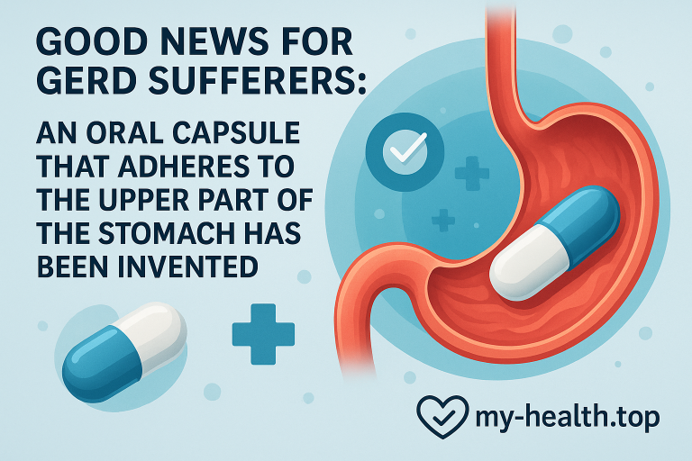 Innovative capsule Alsok for GERD treatment